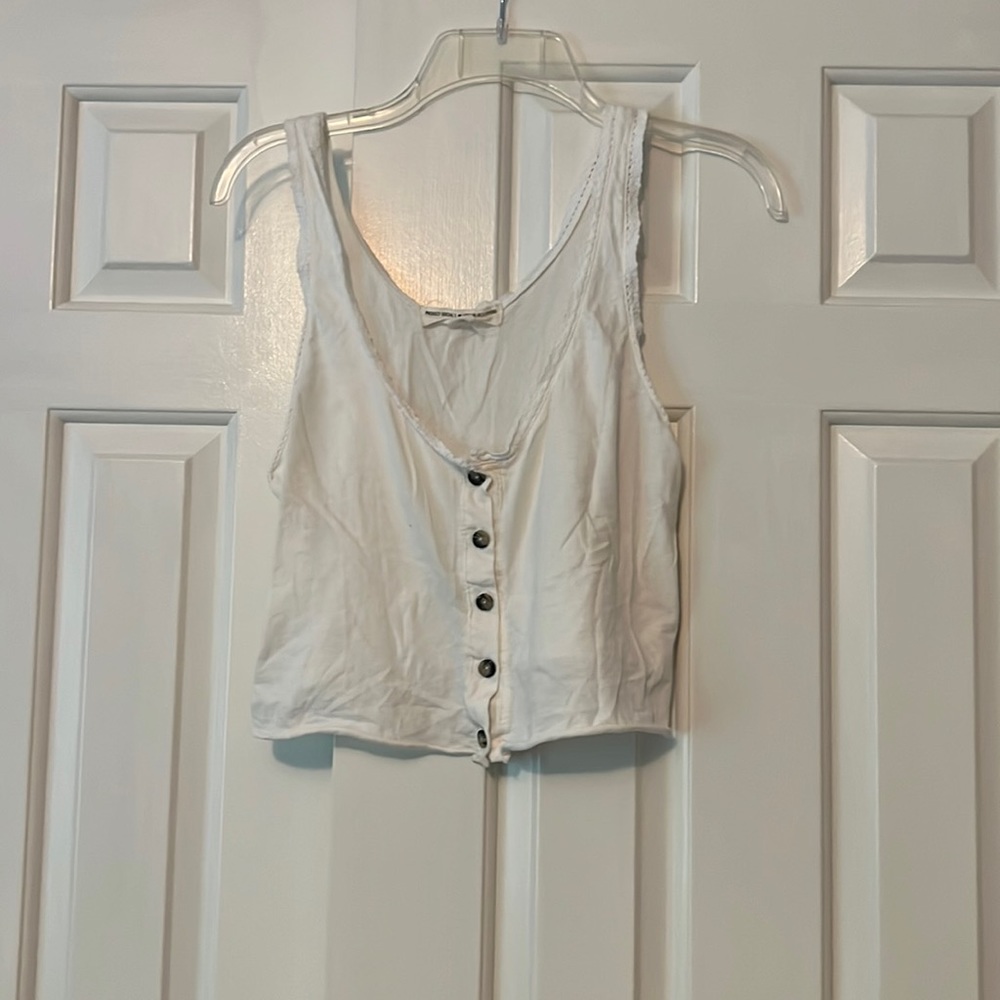 Loose crop top